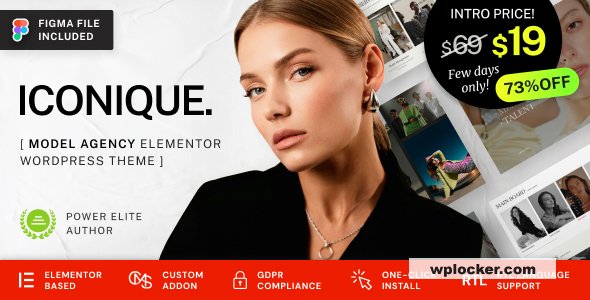 1744431995 iconique fashion model agency wordpress theme