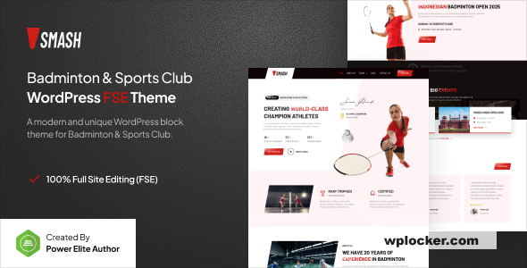 1772209872 smash badminton school sports club gutenverse fse wordpress block theme